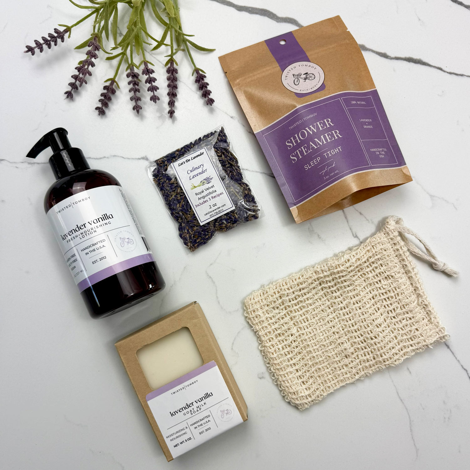 Pacific Giftworks Lavender Calm gift box