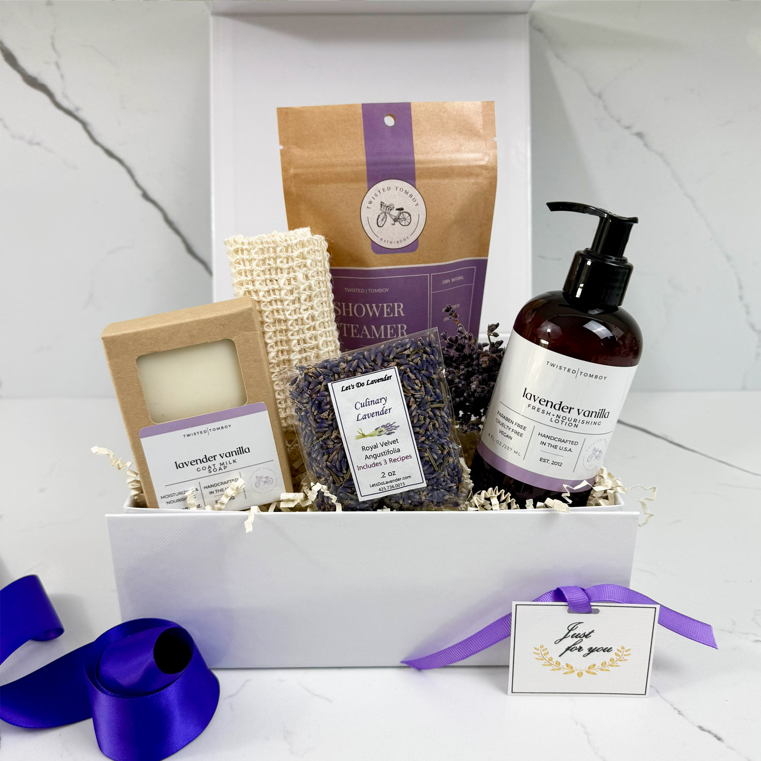 Pacific Giftworks Lavender Calm gift box