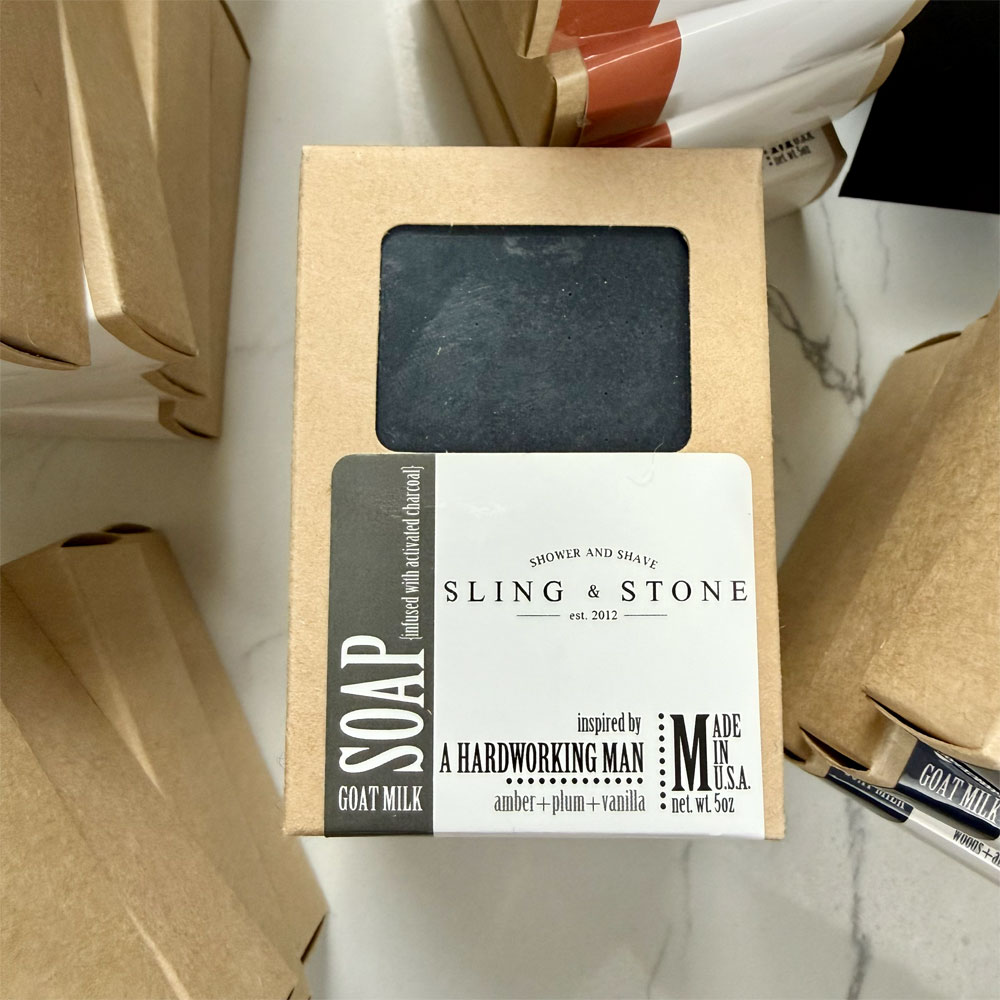 Pacific Giftworks The Highly Sophisticated Man gift box soap selection The Hardworking Man