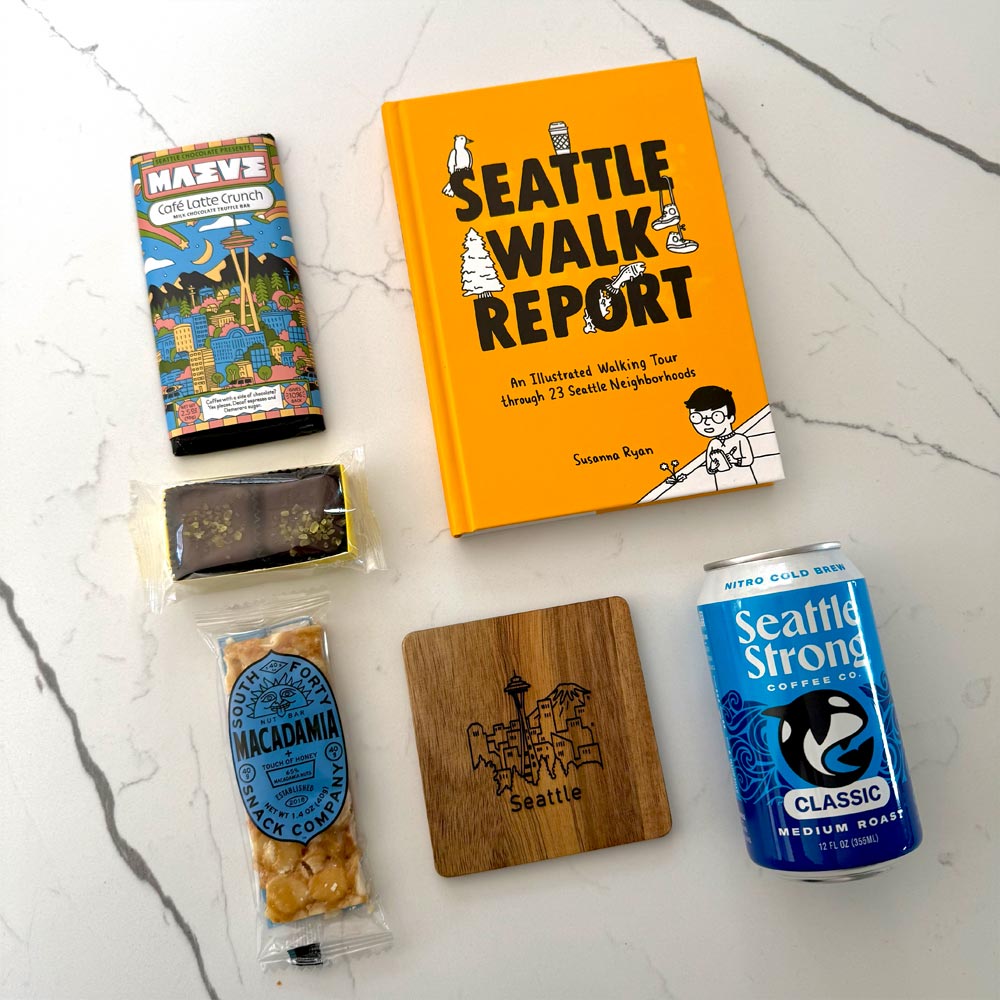 Pacific Giftworks gift box Best of Seattle – Book Edition