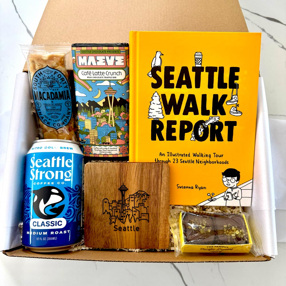 Pacific Giftworks gift box Best of Seattle – Book Edition